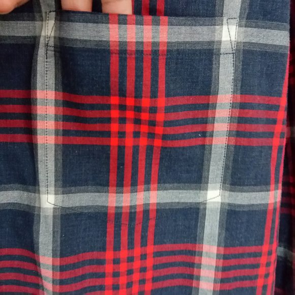 J. Crew Men's 100% Cotton Plaid Button Down Shirt - Picture 5 of 14